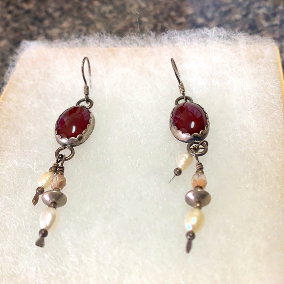 Sterling silver earrings - Picture 2 of 3